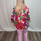 Light Pink Hampton Twill 26" Crop Flair Pant