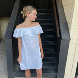 White Off-Shoulder Dress