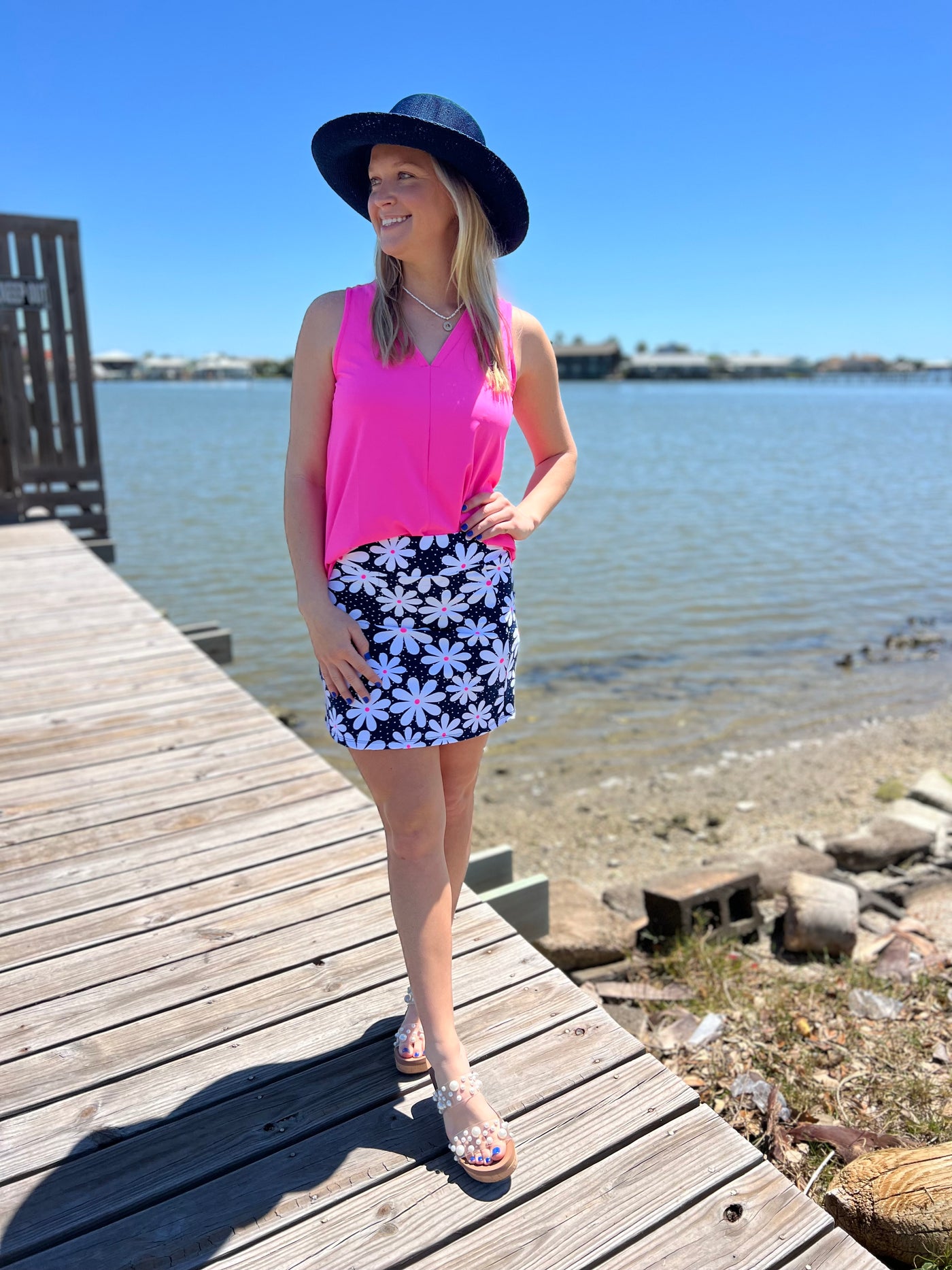 Navy Hat