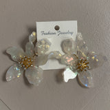Flower Statement Earrings