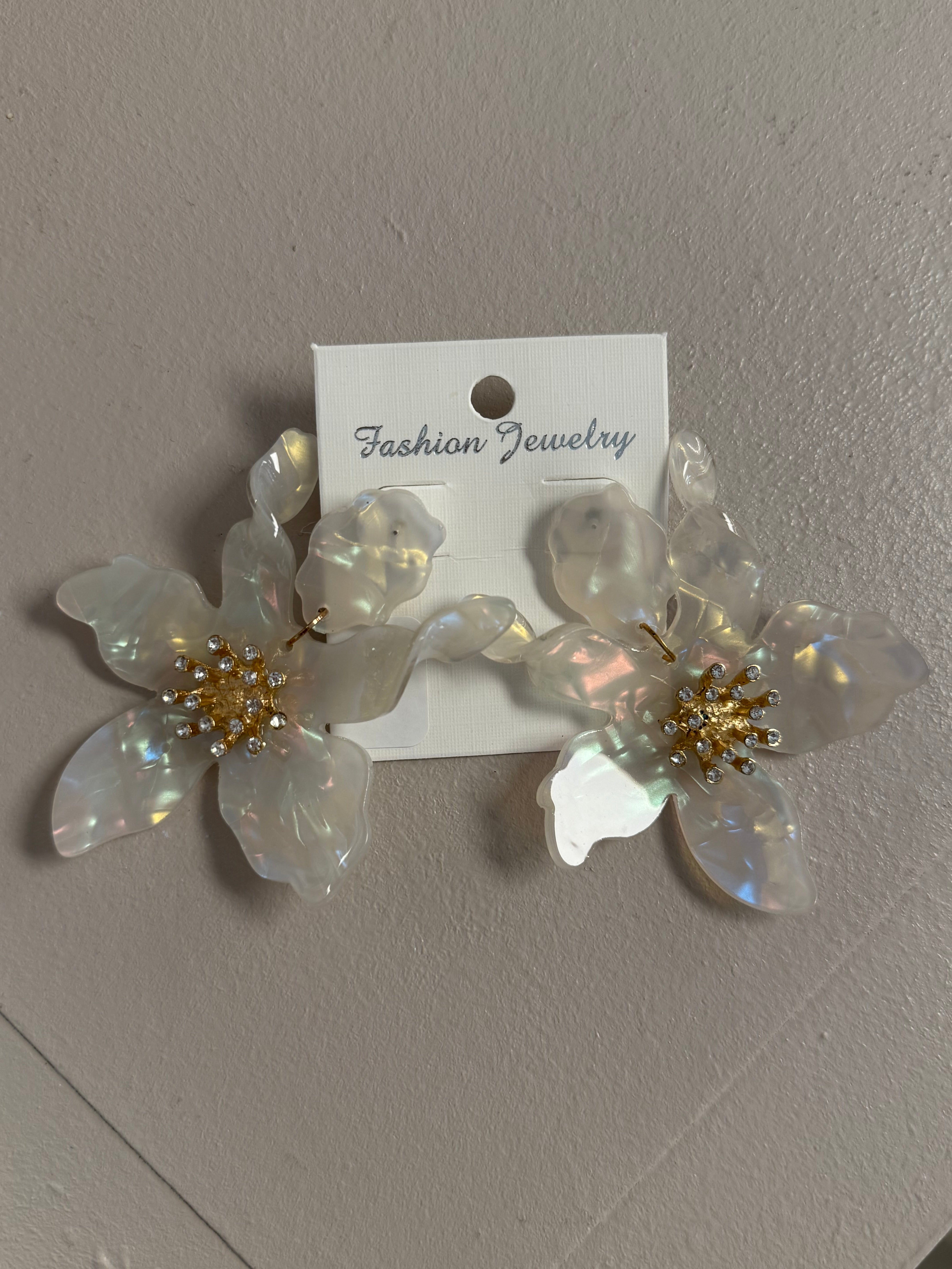Flower Statement Earrings