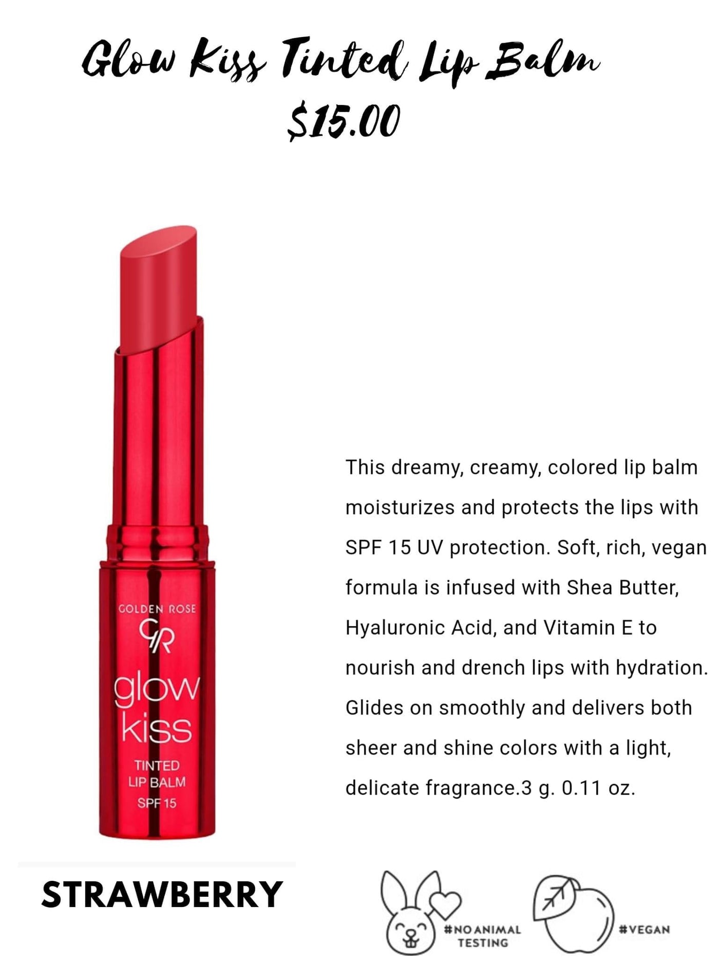 Glow Kiss Tinted Lip Balm