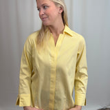 Lemon No Iron 3/4 Sleeve Shirt