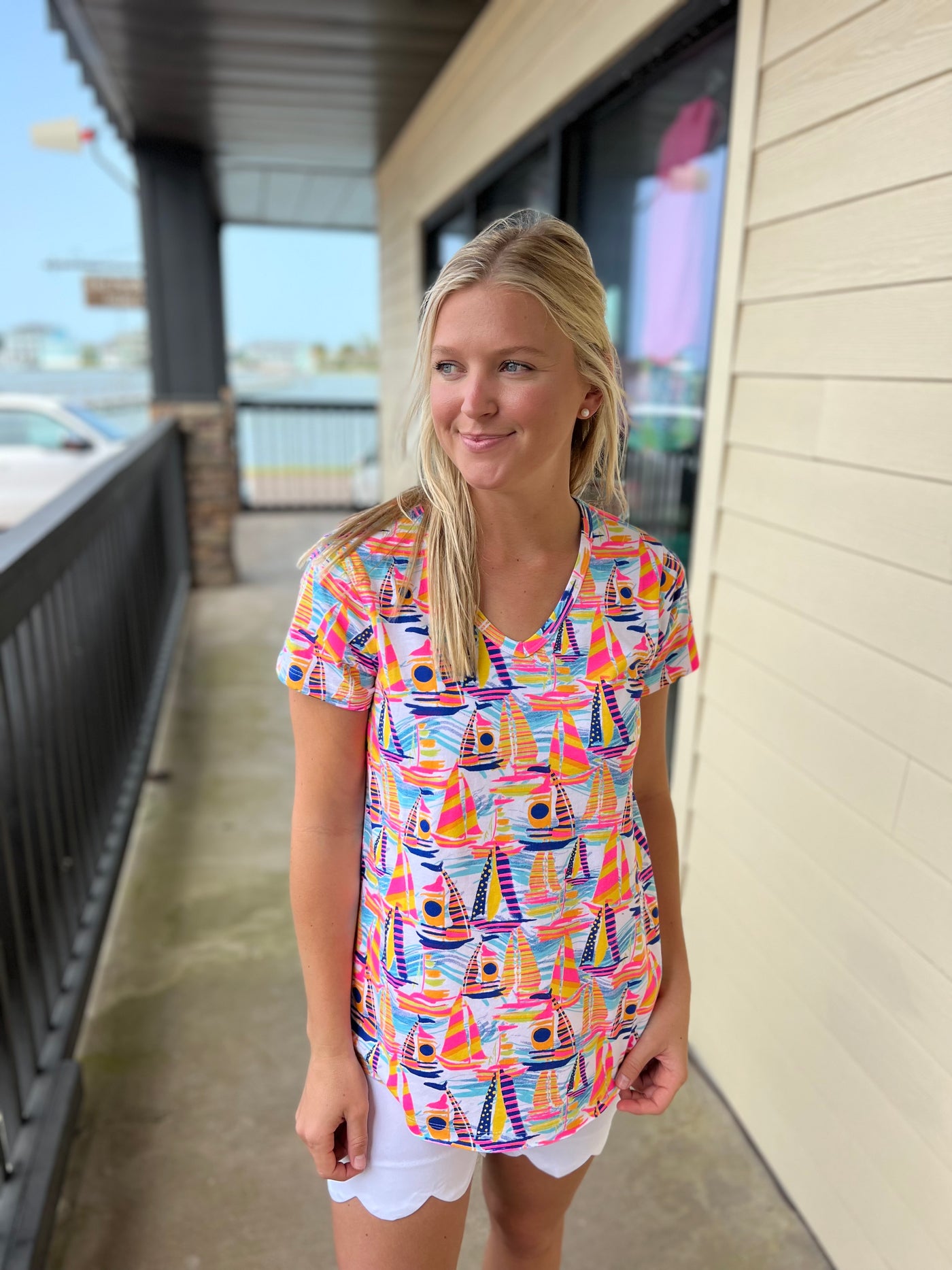 Sailboats Stella Top
