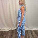 Blue Turtles Capri Leggings