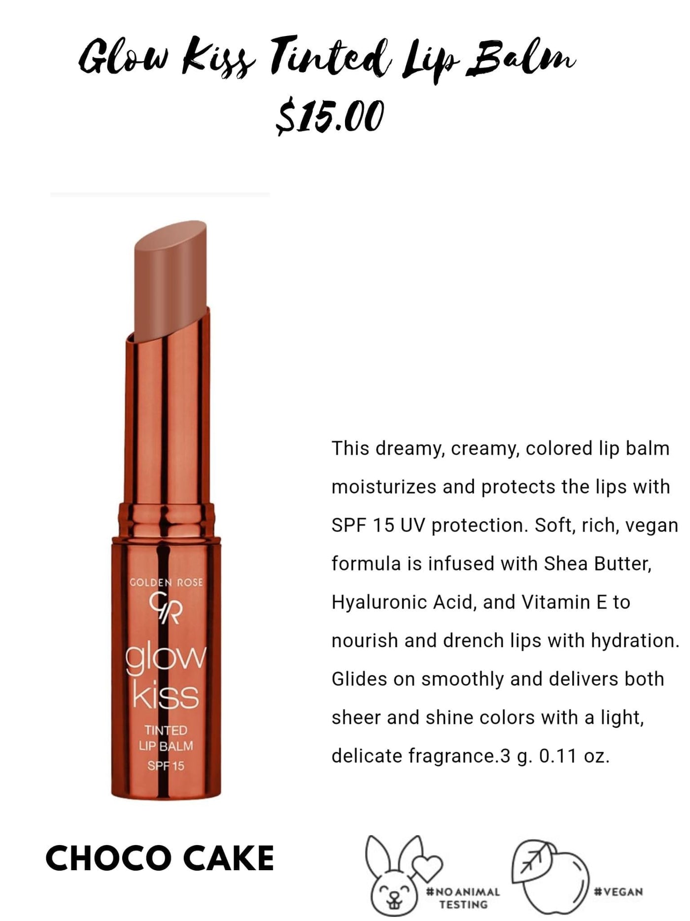Glow Kiss Tinted Lip Balm
