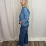 Denim 29" Wide Cuff Jean