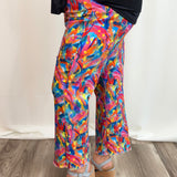 Painted Paradise Kick Flare Pants