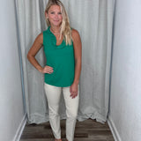 Stone Pull on Ankle Pant