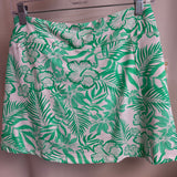 Kelly Green Spring Bouquet Fun Skort