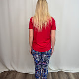 American Navy Capri Leggings