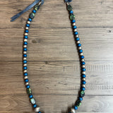 Blue Green Tibetan Necklace