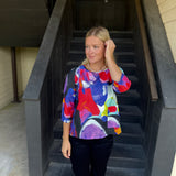 Purple One Pocket Top