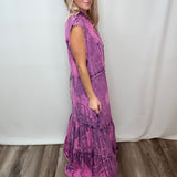 Pink Darling Button Up Dress