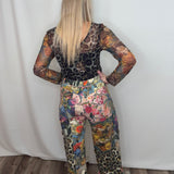 Leopard Garden Pants