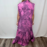 Pink Darling Button Up Dress