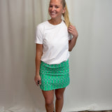 Geo Kelly/Navy Fun Skort
