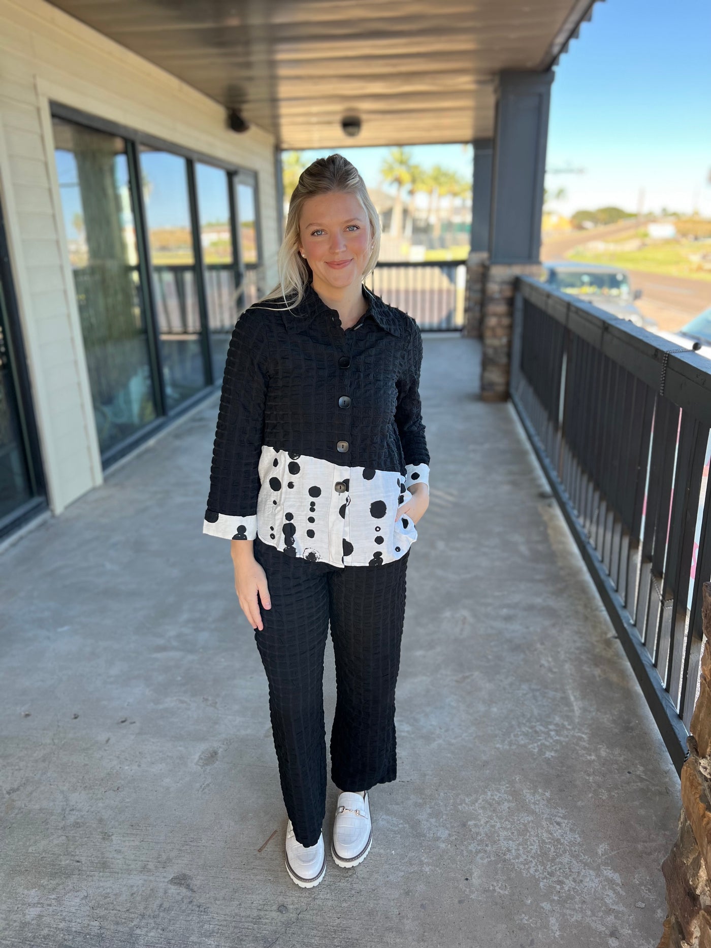 Black Puffer Pant