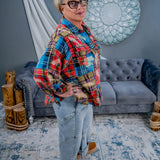 Light Wash High Rise Wide Cuff Barrel Jeans