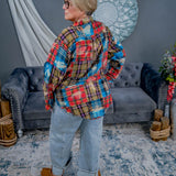 Zig Zag Pattern Flannel