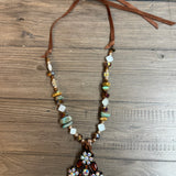 Brown Crystal Necklace
