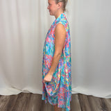 Aqua Breeze Tank Dress