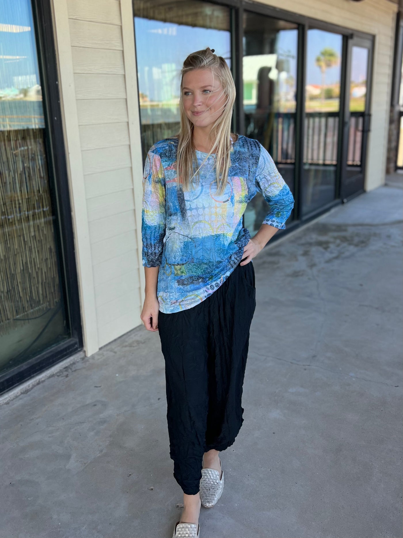 Black Crush Pant