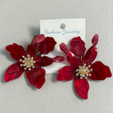 Flower Statement Earrings