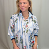 Cali Zip Collared Top