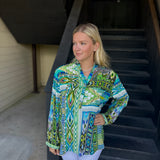 Green Button Top