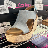 Denim Wedge