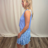 Blue Turtles Flounce Skort