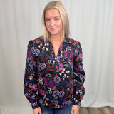 Autumn Floral Long Sleeve Shirt