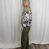 Olive Denim 28" Trouser
