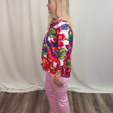 Light Pink Hampton Twill 26" Crop Flair Pant