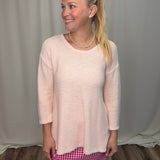 Blush Laced Sweater