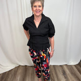 Abstract Brushstrokes 26" Kick Flare Pant