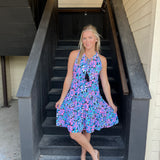 Spring Bouquet Tassel Dress