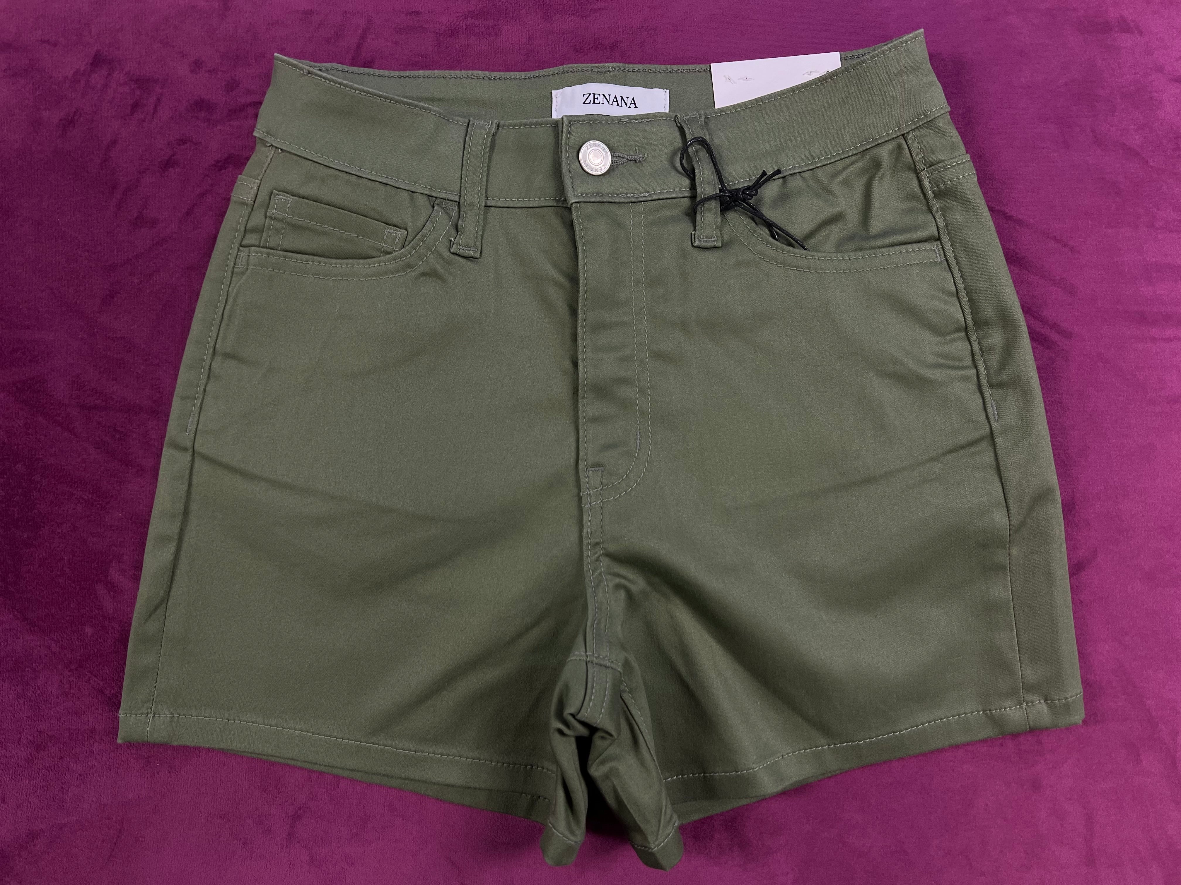 Vibrant Color perfect stretch fit shorts DOP-1613A Reqular