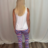 Star Spangled Capri Leggings