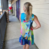 Floral Sleeveless Dress