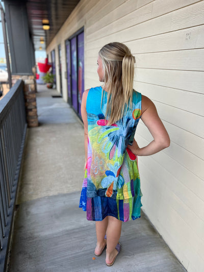 Floral Sleeveless Dress