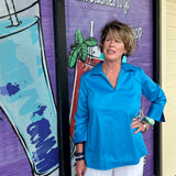 True Blue Agnes Shirt