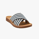 Navy Natural Stripe Dig It