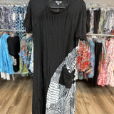 Black Mix Media Dress