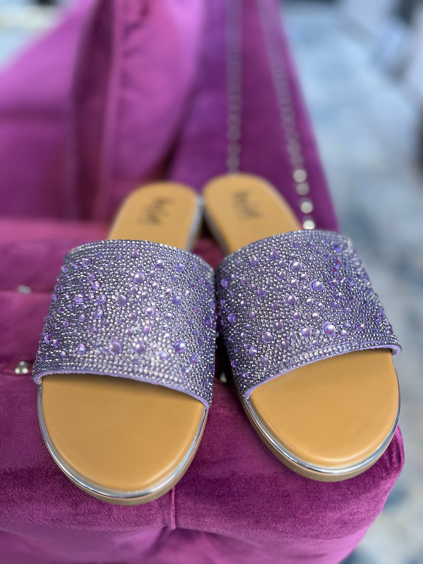 Lavender Rhinestones