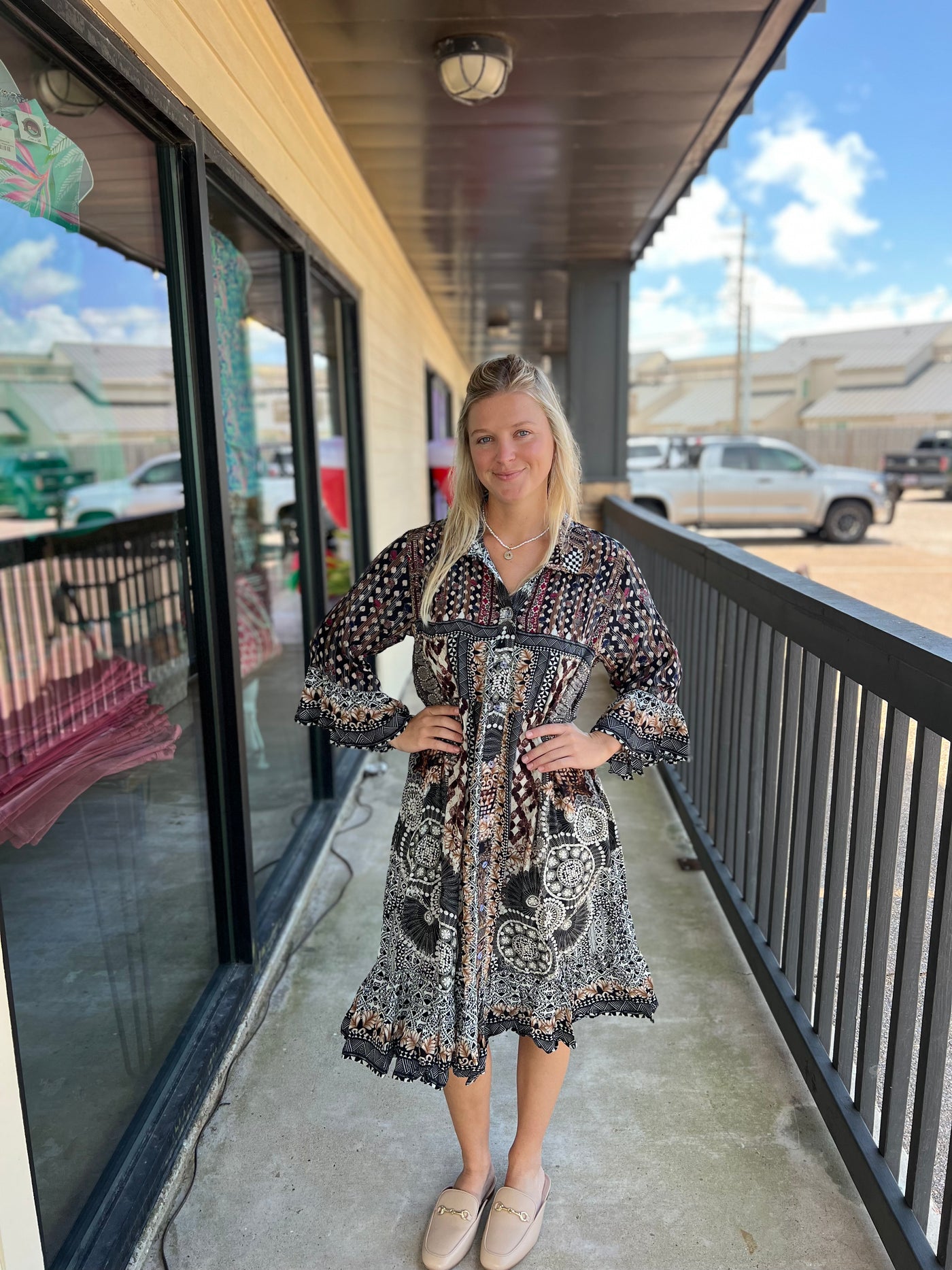 Brown Dress