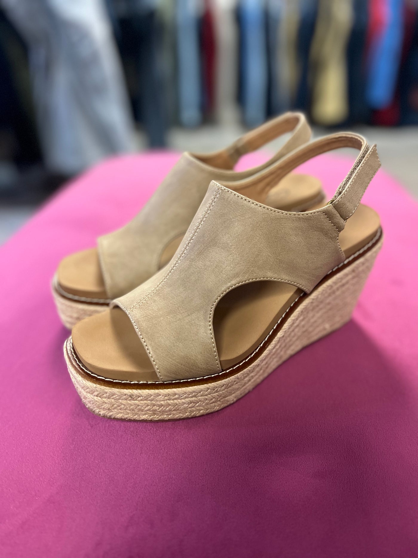 Taupe Wedge