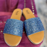 Light Blue Rhinestones