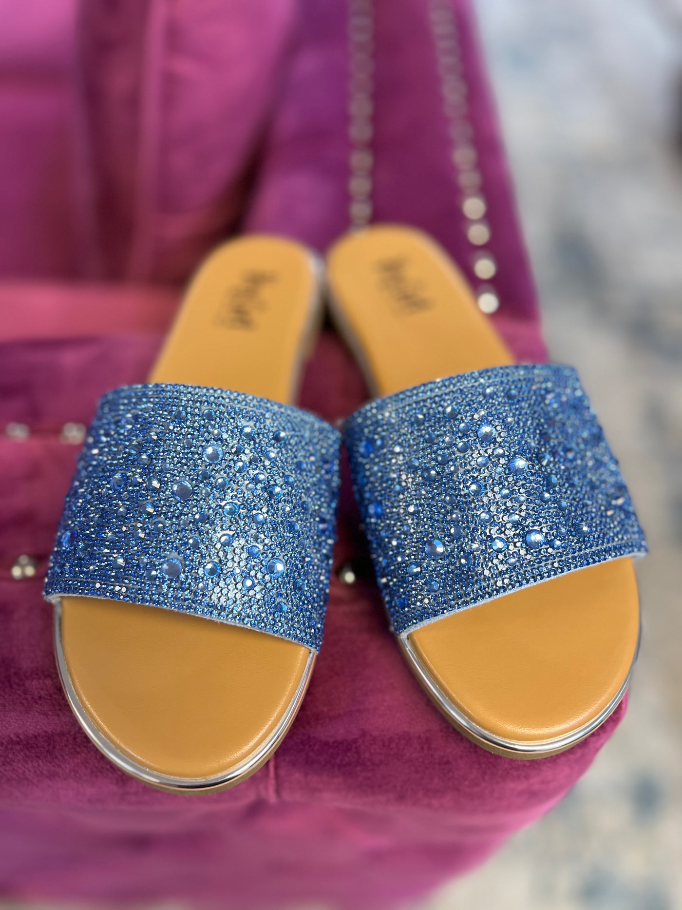Light Blue Rhinestones
